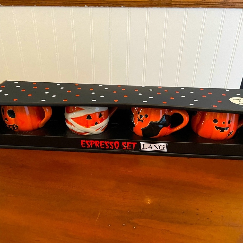 Lang expresso Halloween cup set